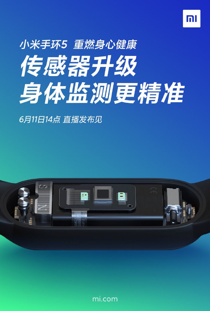 官方圖解小米手環 5 四大新特性