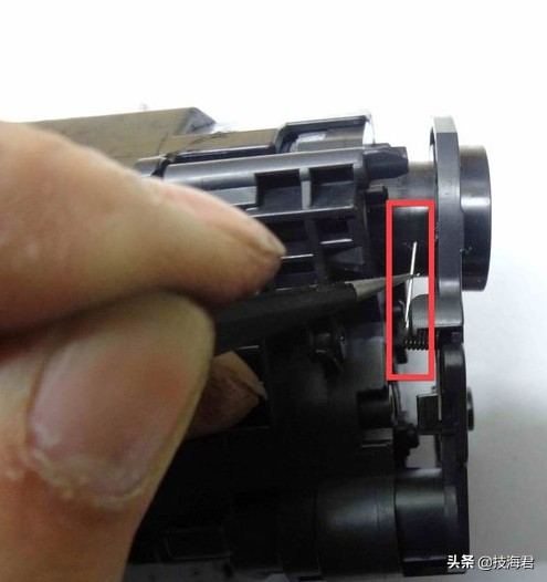 惠普打印機CC388A硒鼓加粉教程，適用于M1136/m126a等打印機