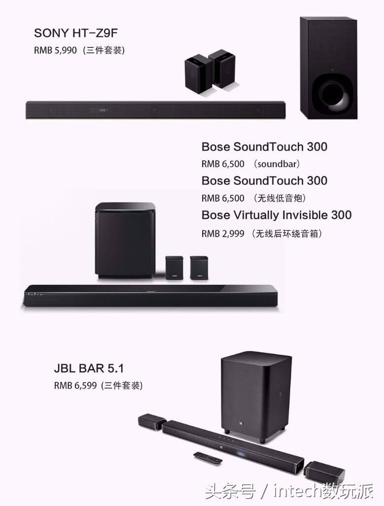 家庭影院音響怎么選？SONY/BOSE/JBL三強對比評測