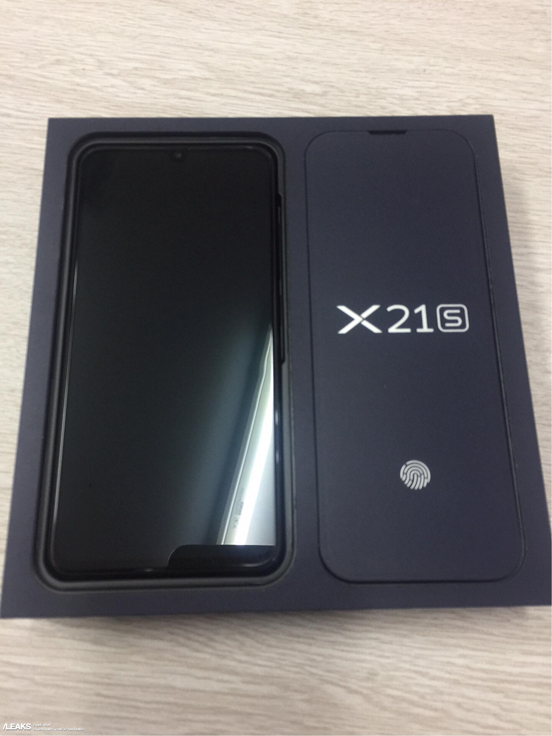 水滴屏vivo X21s開箱照曝光 6+128GB版售2798元對標OPPO R15X