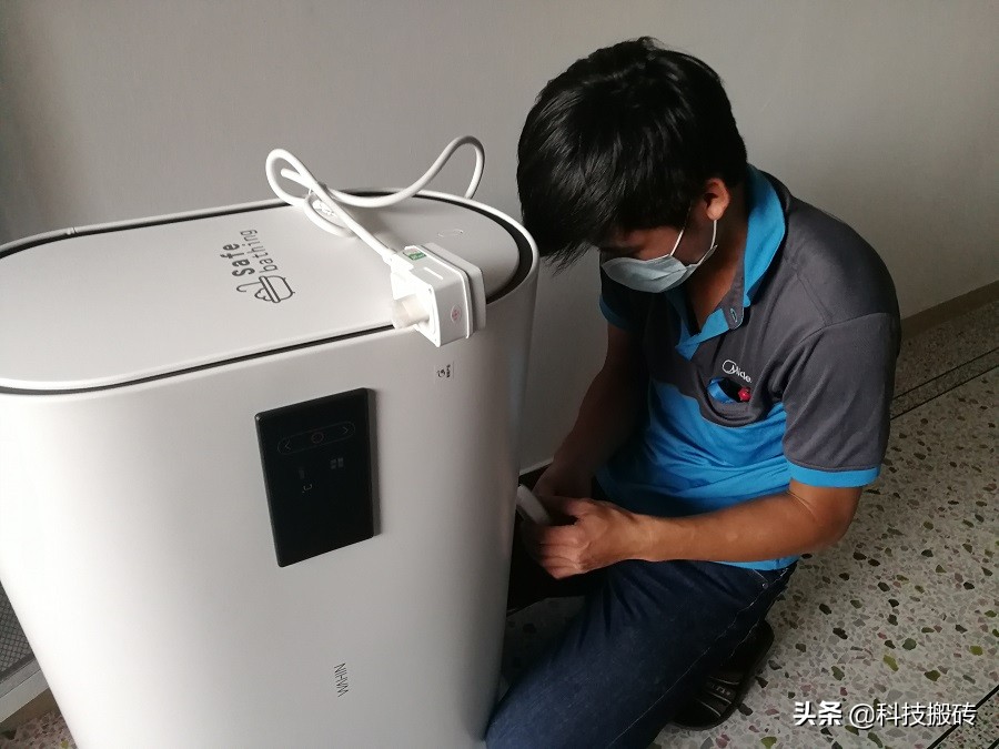 老房子安裝新熱水器，華凌電熱水器開箱評測