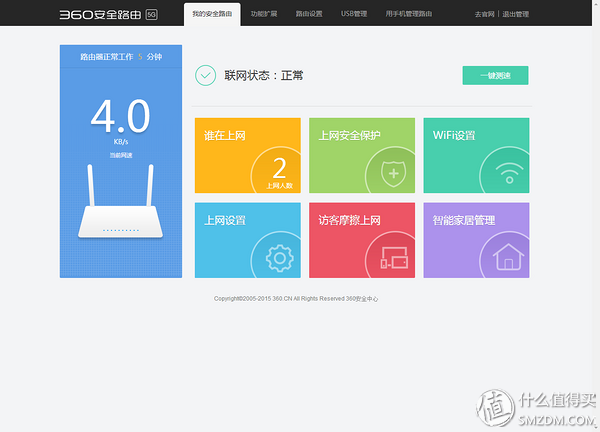 大學汪的第一個智能路由器360 p2開箱