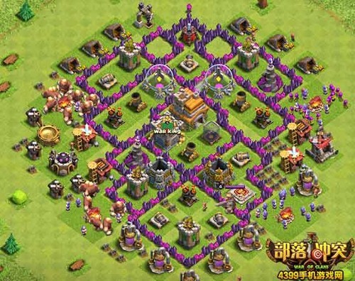部落沖突7本最佳布陣2017 COC2017最新七本神陣推薦