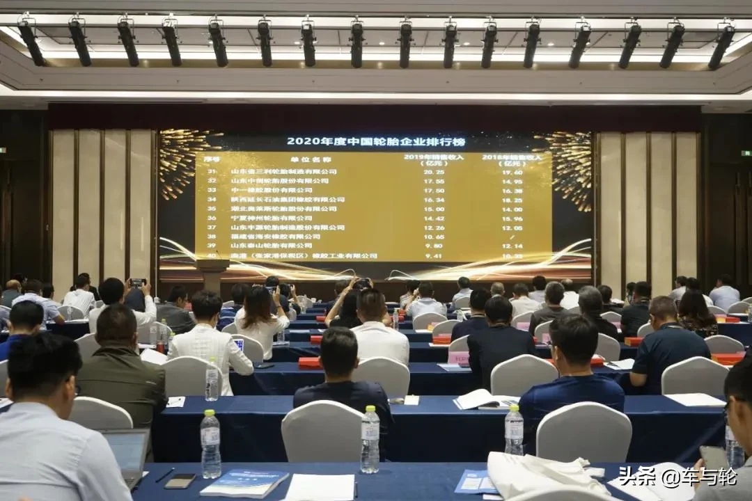 中國輪胎企業排行榜(2020年度)