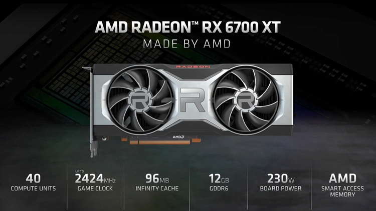 AMD官宣Radeon RX 6700 XT顯卡：性能強勁