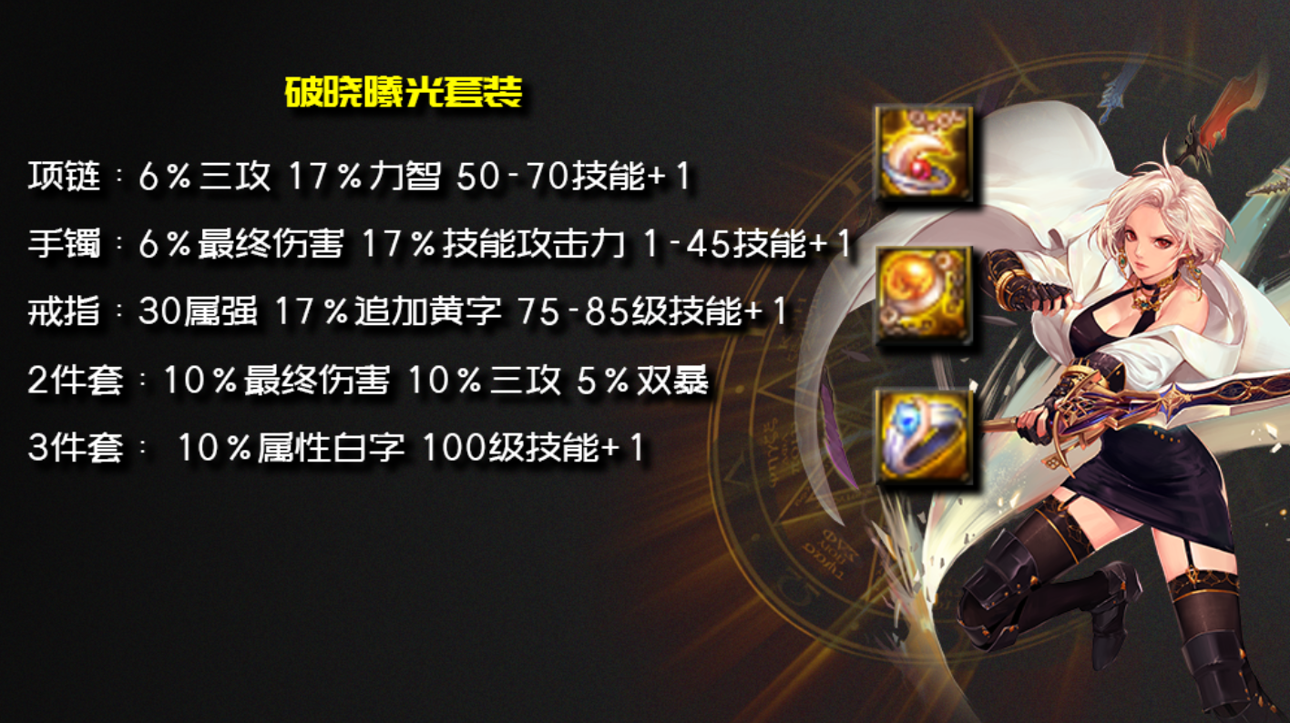 DNF：100級萌新劍宗入門攻略，多種裝備搭配和技能流派加點詳解