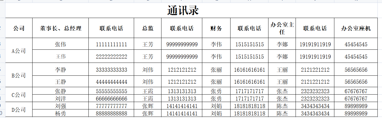 Excel聯系人批量導入手機