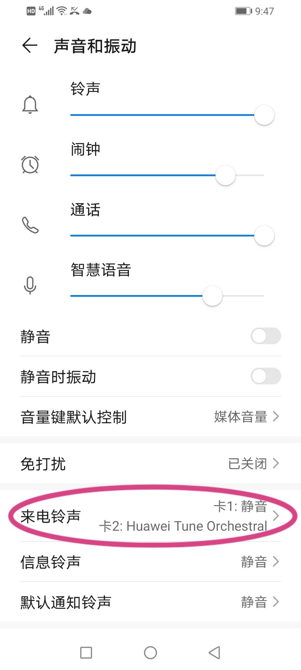 手機來電時沒有來電鈴聲怎么恢復？