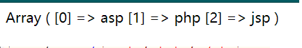 PHP中的數組
