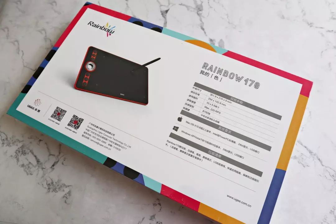 數位板初體驗——UGEE友基RB170開箱試用