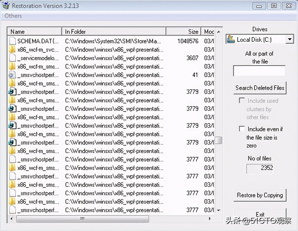 十大面向Windows的免費數據恢復工具