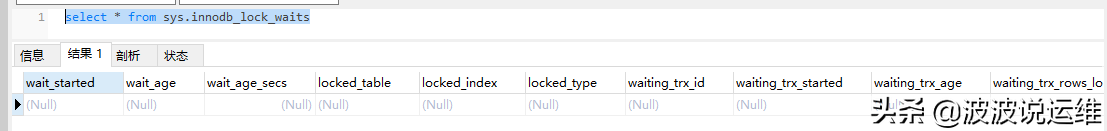 一文看懂mysql sys庫常見用法--實現數據庫信息的收集及監控