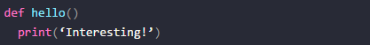 Python保留字簡單釋義