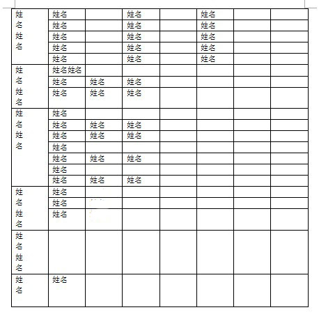 wordwps三步完成(個人簡歷)表格制作