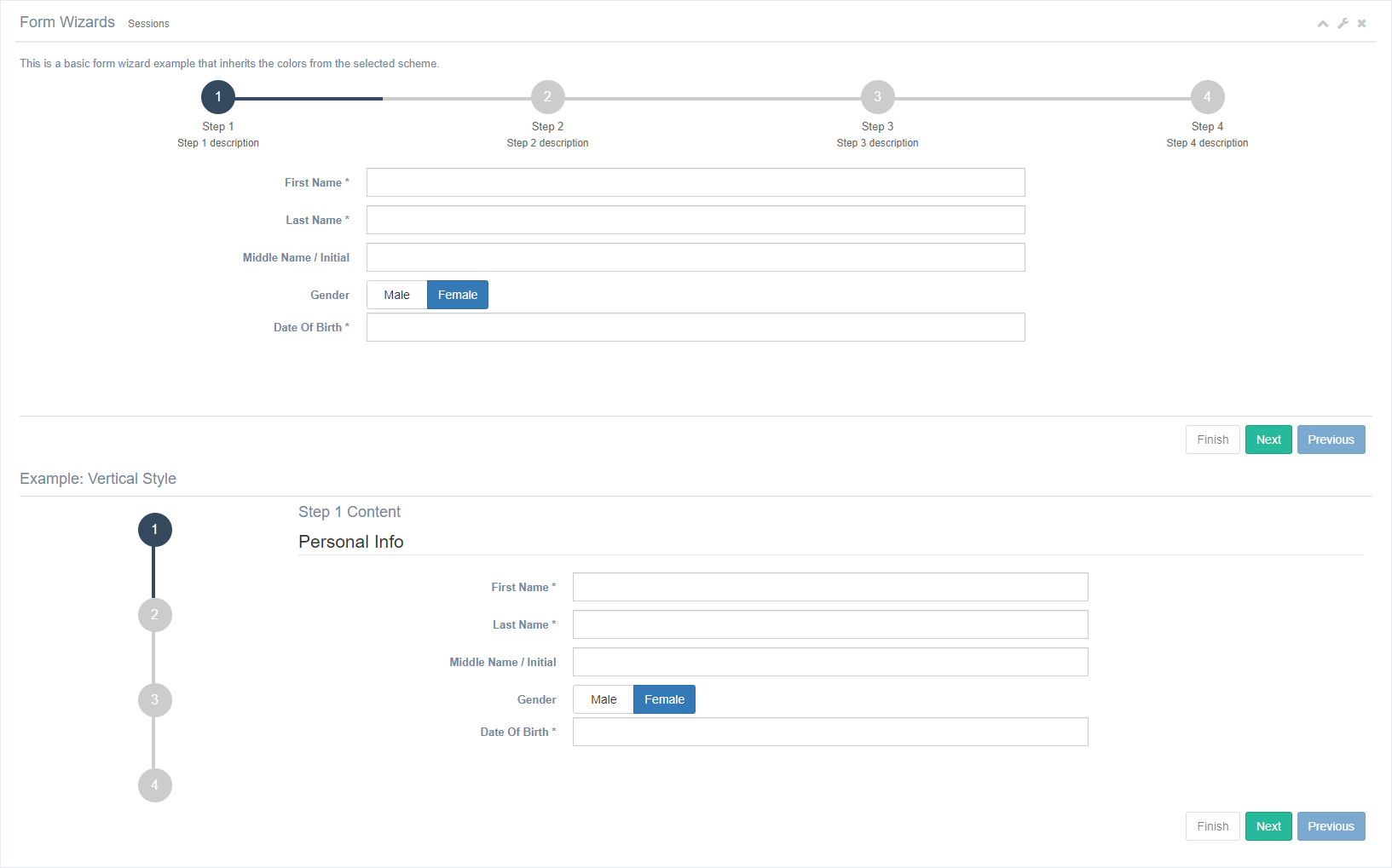 界面美觀且友好的前端Bootstrap 3管理模板