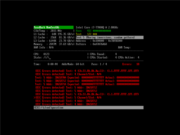 MemTest86內存測試軟件已支持DDR5:4800MHz起步