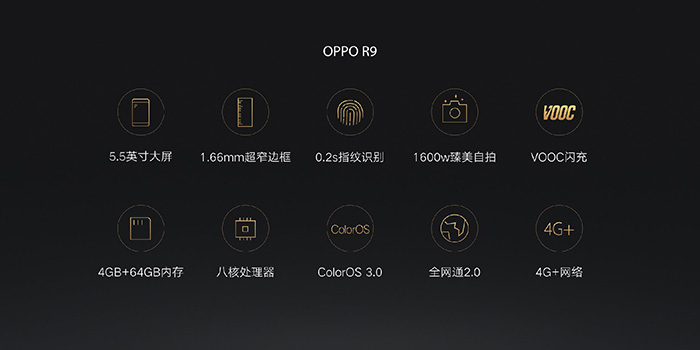 OPPO R9/R9 Plus正式發布:售價2799元/3299元