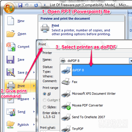 九款能將PowerPoint轉換成PDF的免費軟件