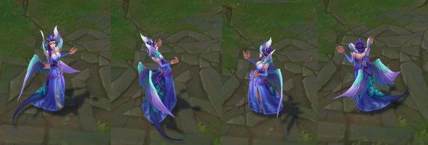 LOL：玉劍傳說三姐妹下凡 你覺得哪位英雄最美