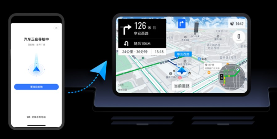 汽車使用高德地圖，快升級高德車機4.8版本吧 有驚喜