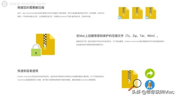 Mac上好用的解壓縮工具Cisdem Unarchiver