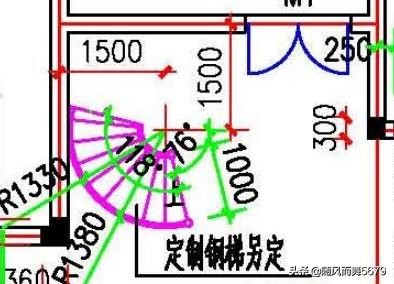 CAD繪制旋轉樓梯平面圖的操作步驟