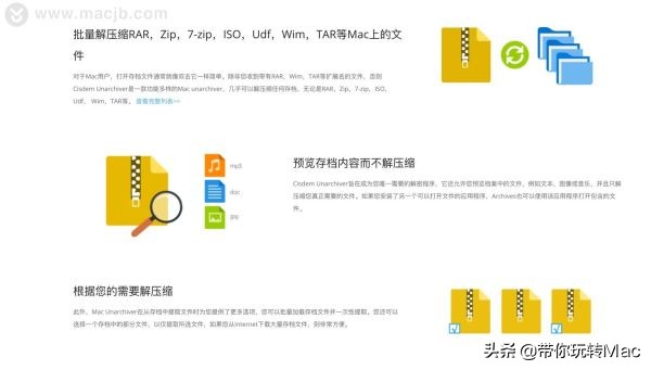 Mac上好用的解壓縮工具Cisdem Unarchiver