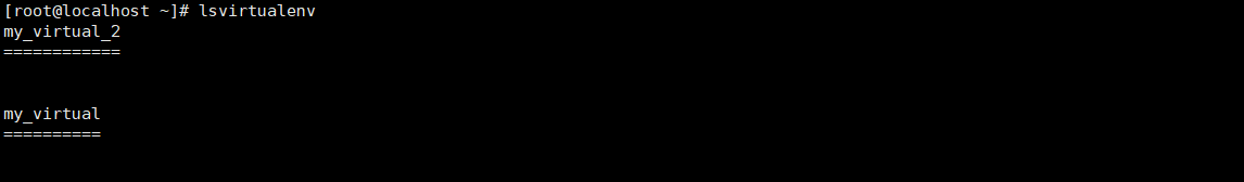 python 虛擬環境之神器virtualenv linux系統下安裝配置