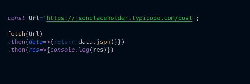 JavaScript中發出HTTP請求最常用的方法
