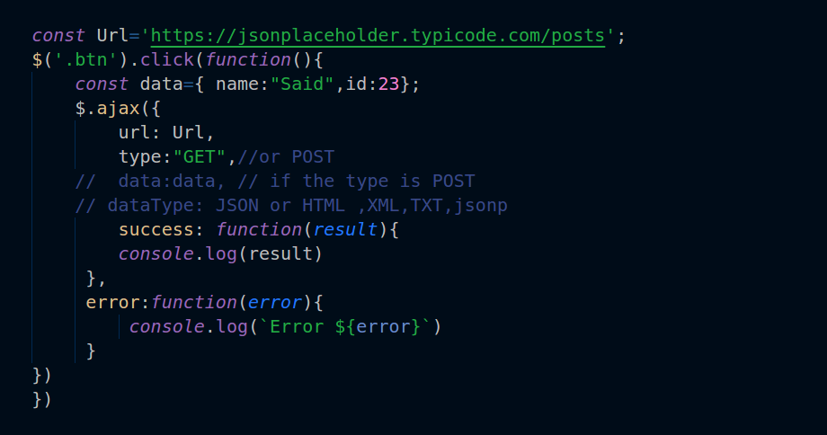 JavaScript中發出HTTP請求最常用的方法