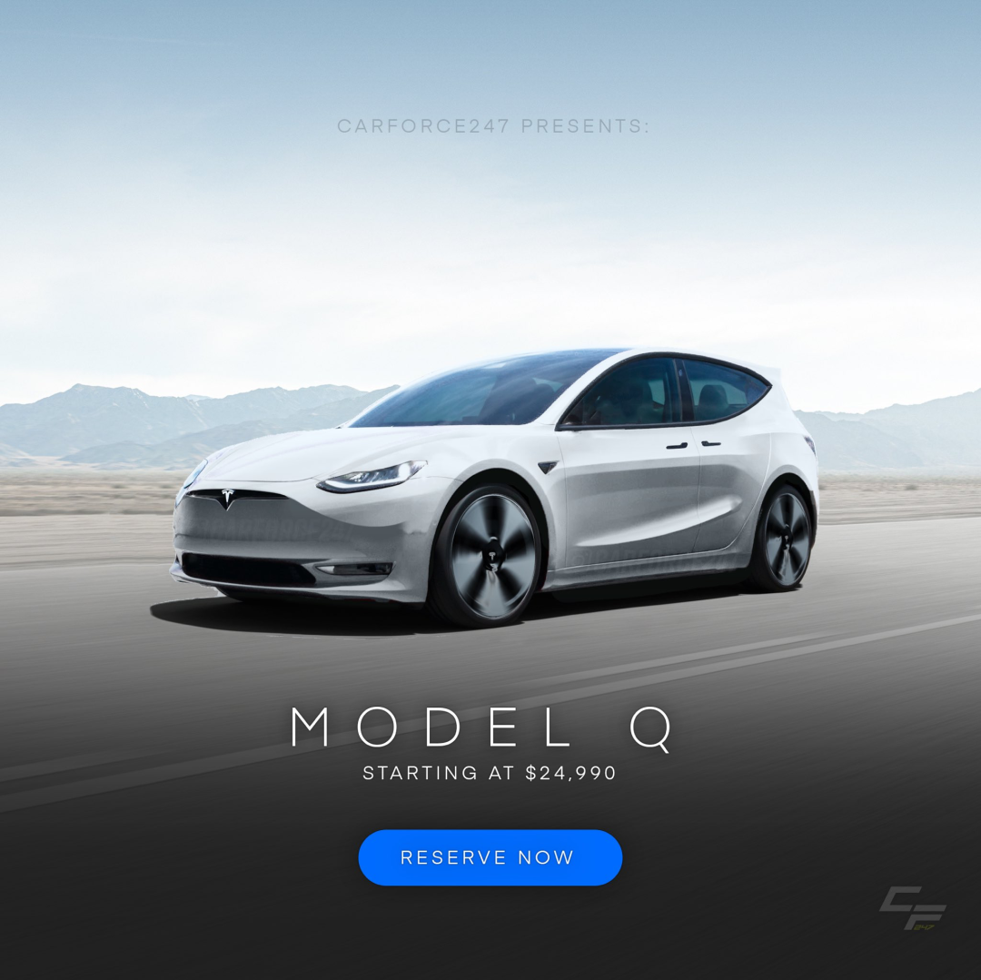 特斯拉新車Model Q曝光，或2.5萬美元起售