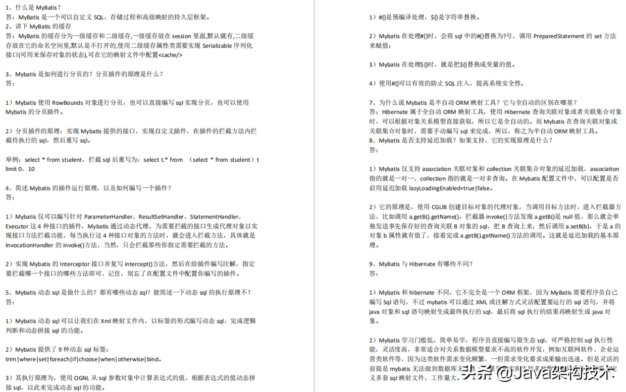 這份Java高級開發崗核心面試題解析，讓我成功進入阿里，定級P8