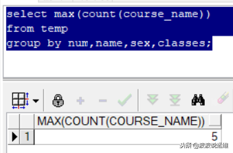 用ORACLE分析函數decode實現行列轉換
