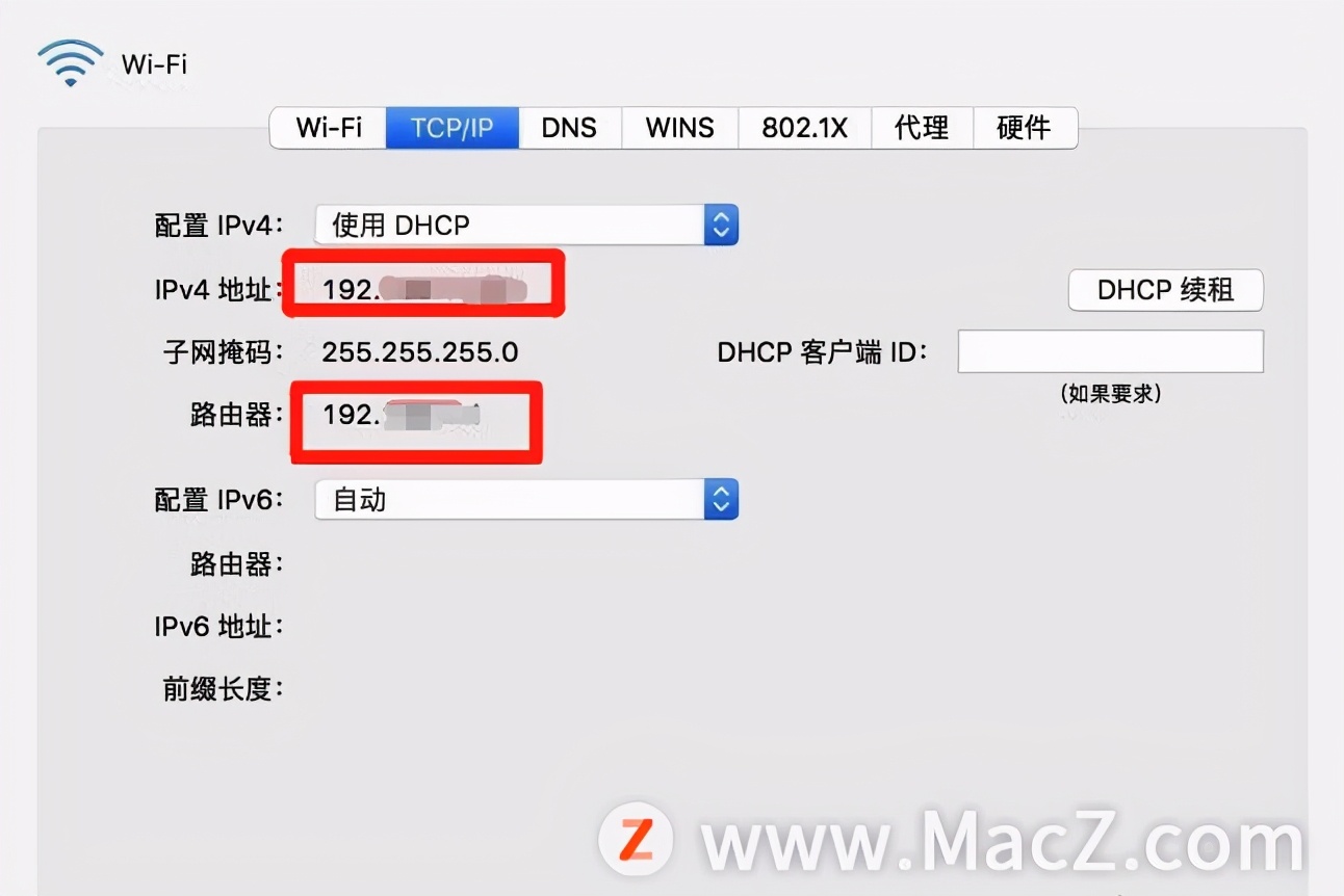 蘋果電腦如何查看本機IP地址和DNS？