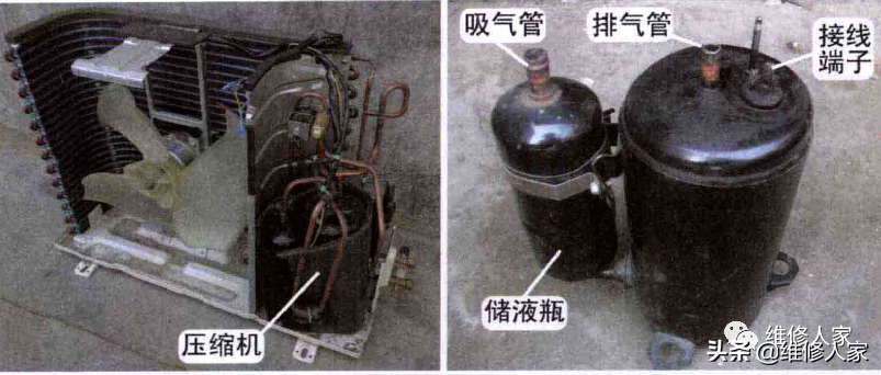 空調壓縮機原理及引線端子測量方法