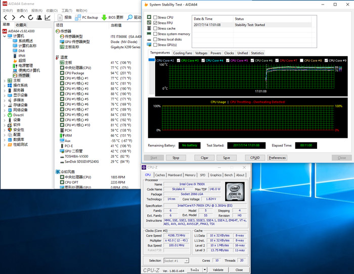 Intel Core i9-7900X處理器評測：這只是最弱的Core i9