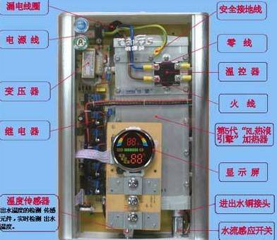 即熱式電熱水器常見故障維修方法