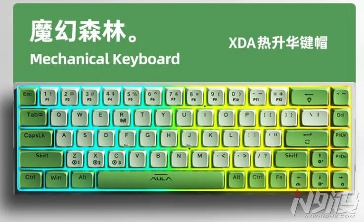 狼蛛發布F3068系列藍牙雙模熱插拔機械鍵盤