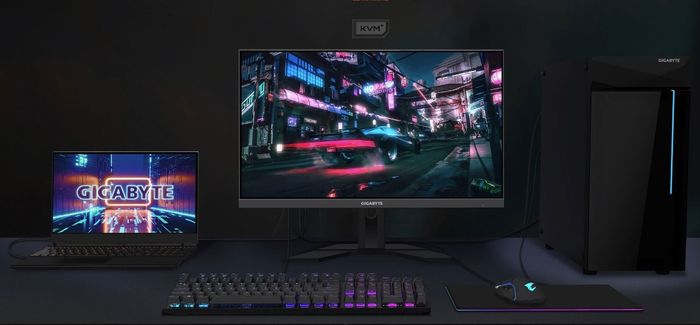 技嘉發布M28U顯示器：4K+144Hz，集成KVM功能