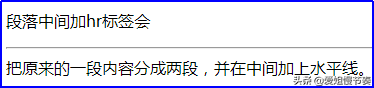 HTML學習筆記（4）HTML文件的常用文本標簽用法和顯示效果