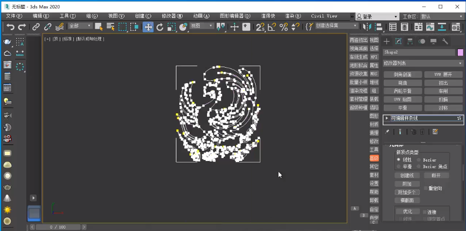3D建模：1分鐘，教你如何快速用3Dmax把喜歡的圖片變成三維模型