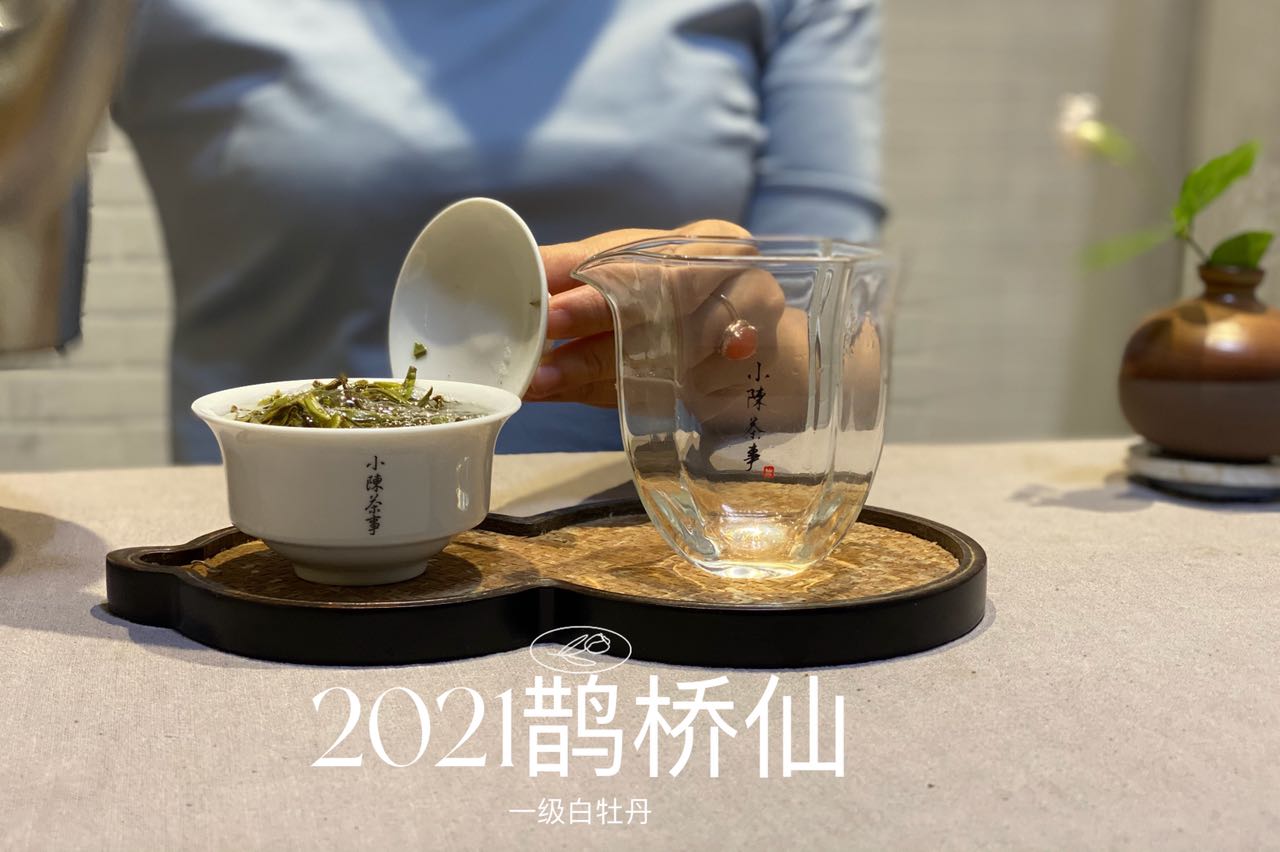 茶友入手的高等級白茶，號稱只能煮著喝，村姑陳不忍心打擊她
