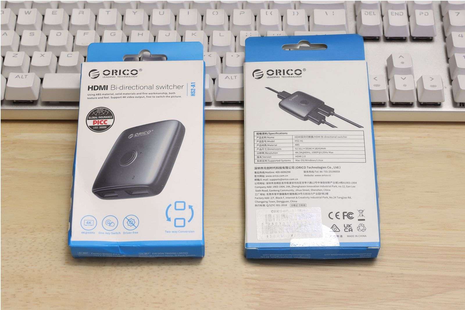 接口不夠請他來助，ORICO HDMI雙向切換器HS2-A1體驗