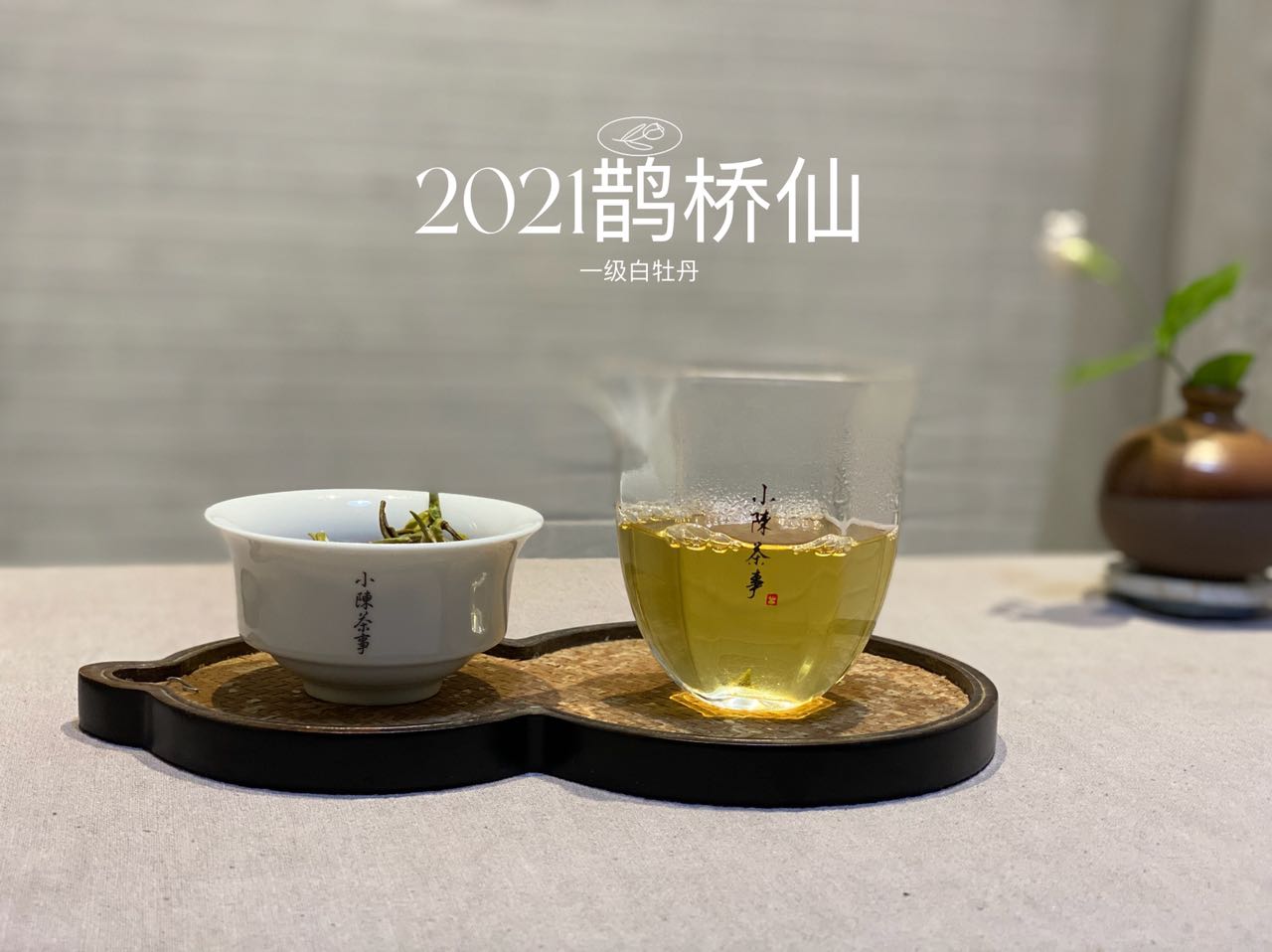 茶友入手的高等級白茶，號稱只能煮著喝，村姑陳不忍心打擊她