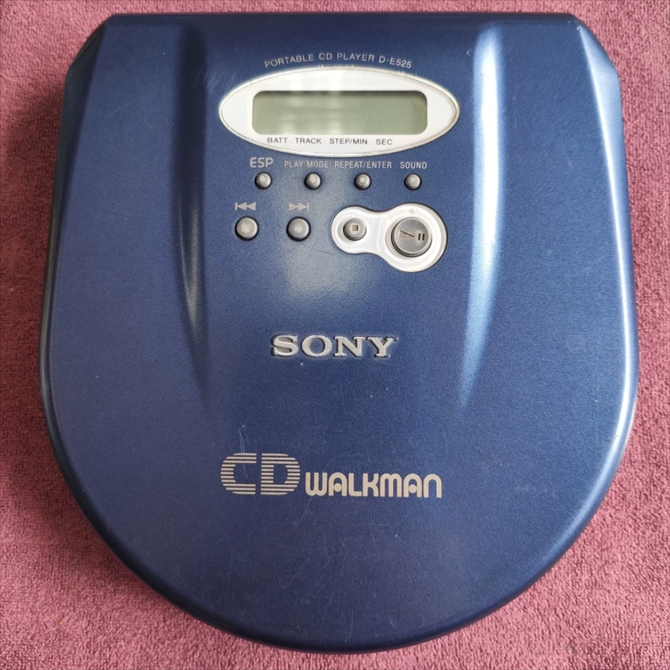 CD隨聲聽的懷舊之旅——SONY CD機 D-E525